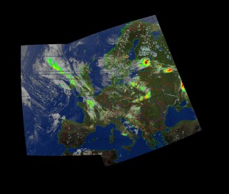 Composite MCIR-precip