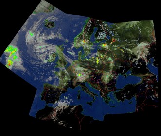 Composite MCIR-precip